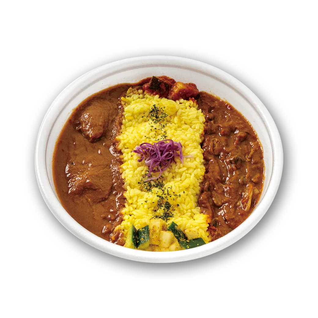 スパイスカレーパルミラ 監修 2種盛りカレー